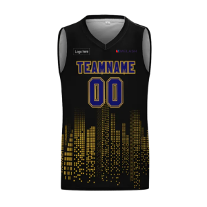 Custom Basketball jersey light weight breathable fabric