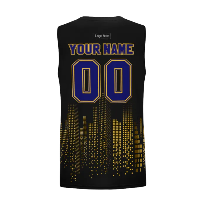 Custom Basketball jersey light weight breathable fabric - Image 2