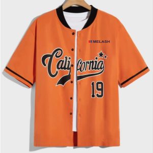 Fully customizable graphic Print Baseball Jersey