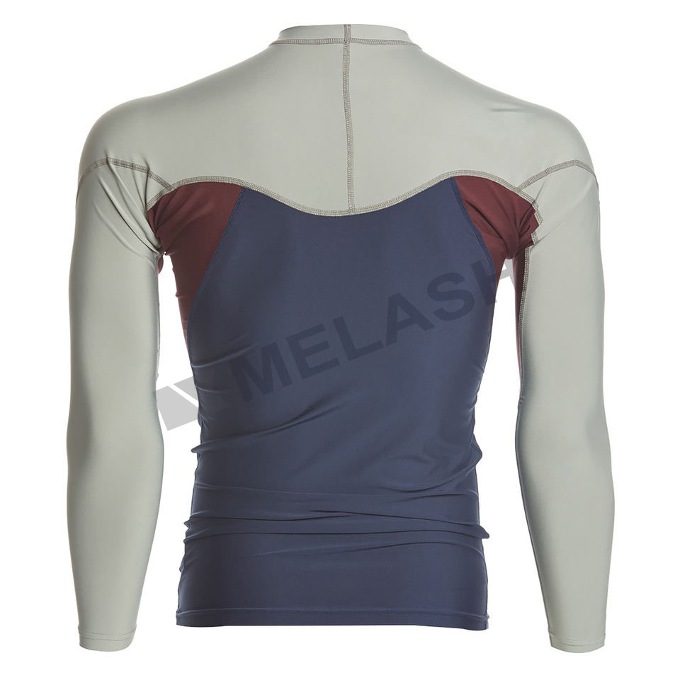 TOP quality Skin protection swimming anti uv long sleeve rash guards kids rashguards - Image 3