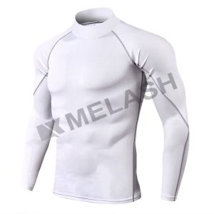 Men Swimsuit T-shirt Beach UV Protection Swimwear Rash Guard