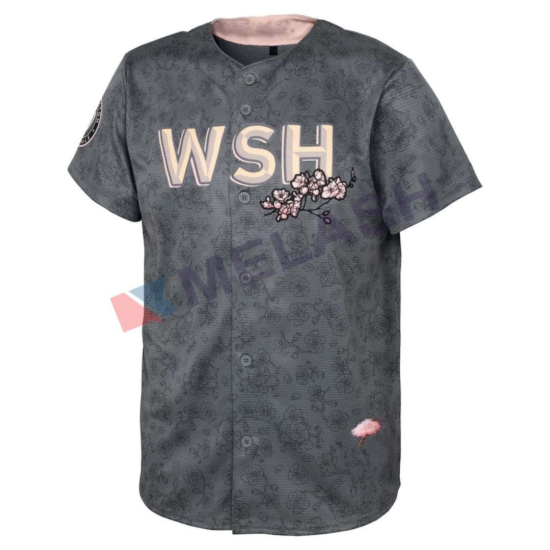 Gray City Connect Replica baseball Jersey - Image 2