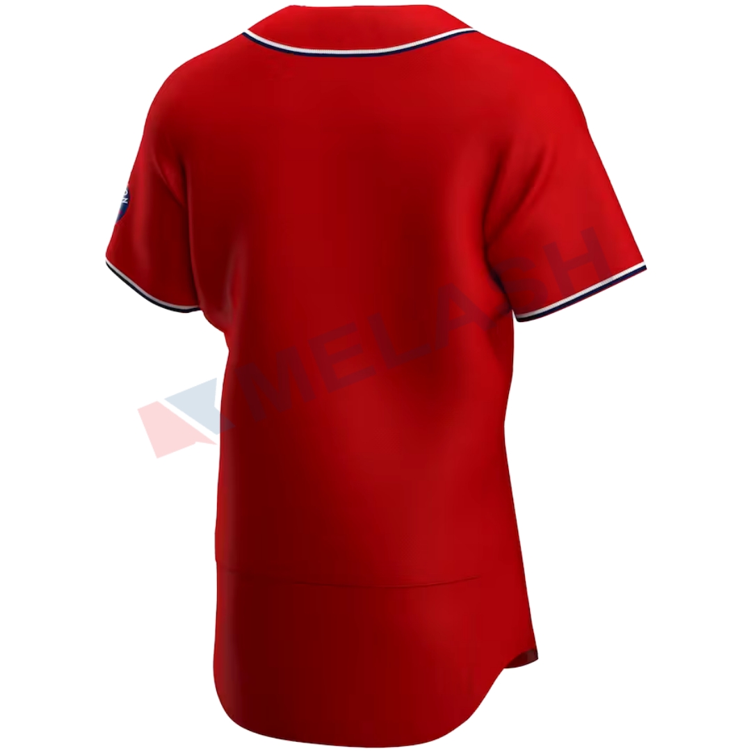 Red Alternate Authentic Team Jersey - Image 2