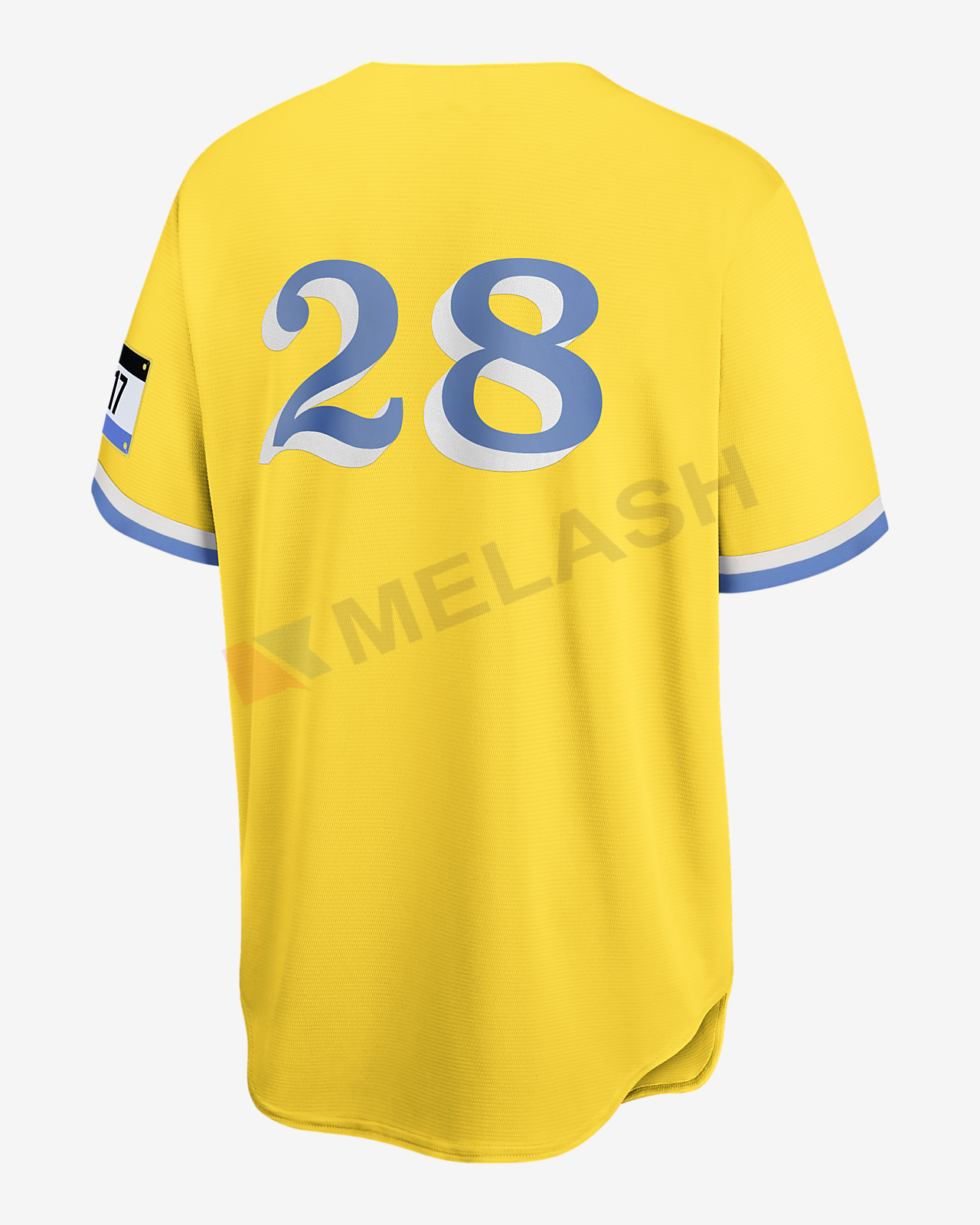 Custom Men's Replica Baseball Jersey - Image 2