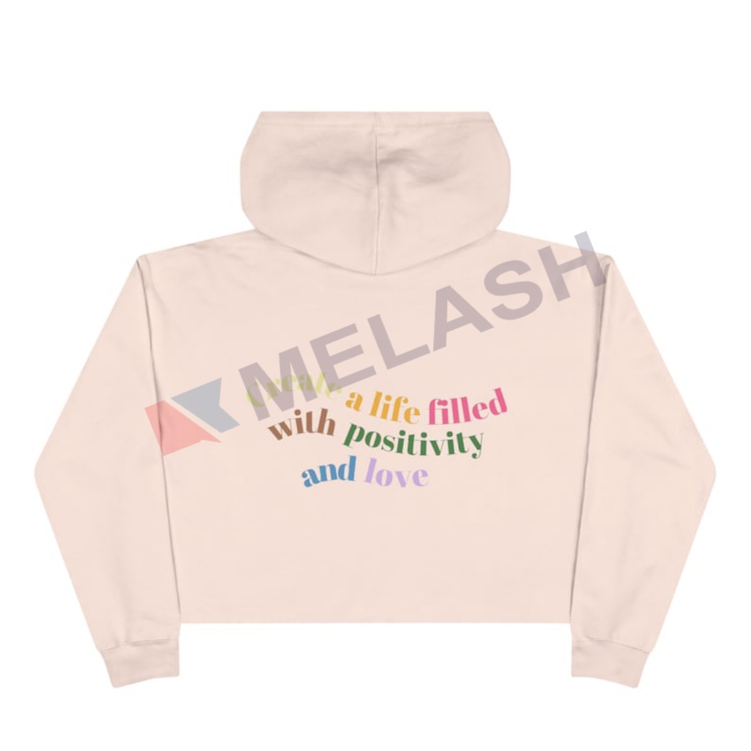 Custom Pullover Crop Top Hoodies - Image 2