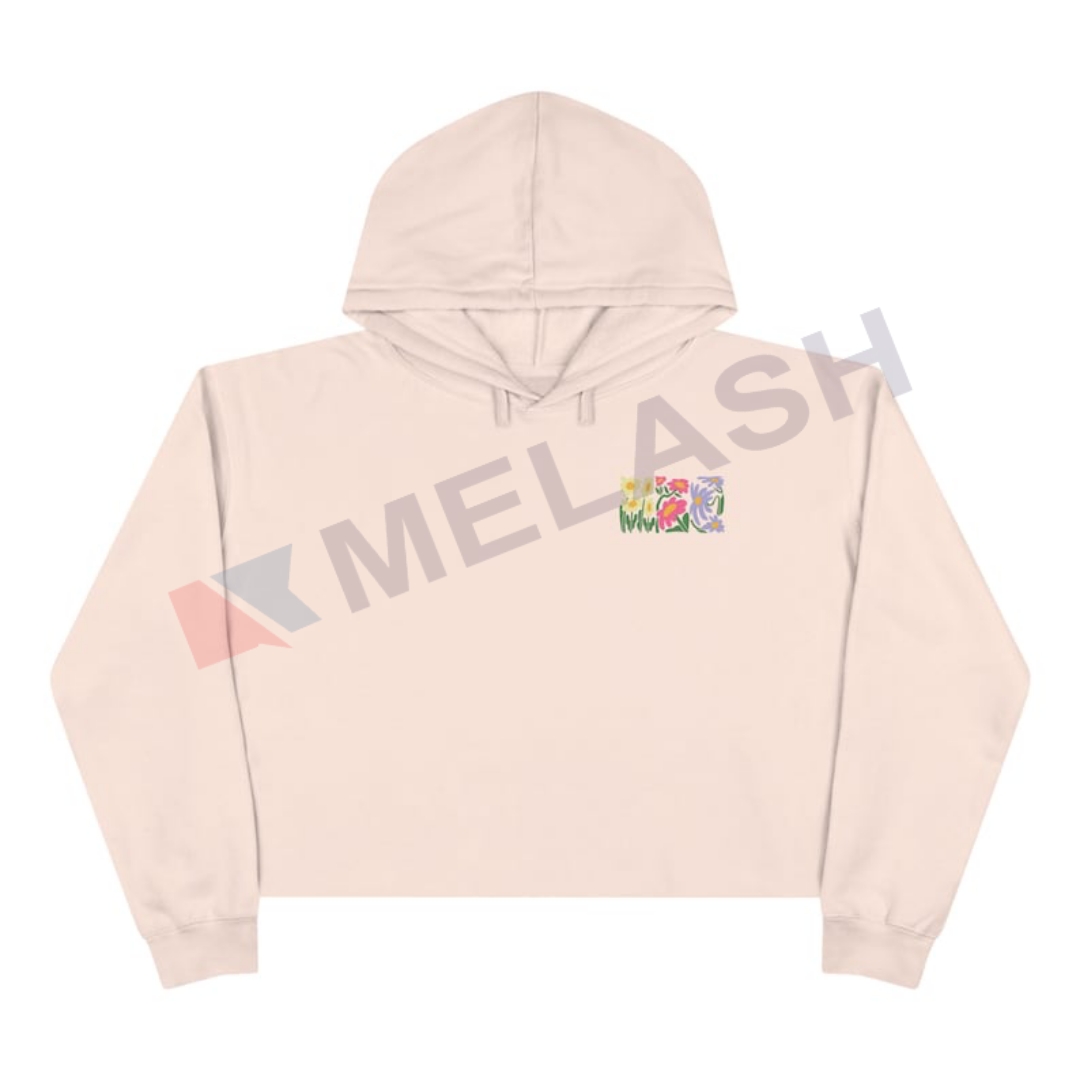 Custom Pullover Crop Top Hoodies