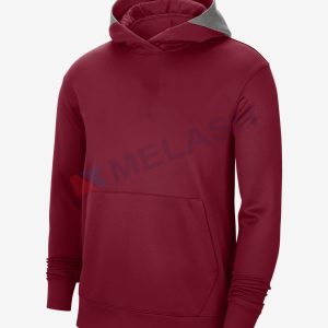 Red Custom Fleece Hoodie