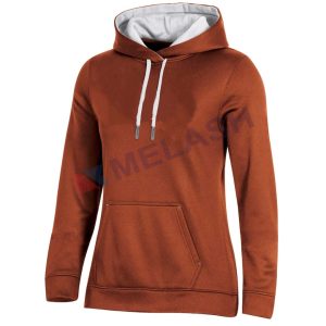 Custom Women premium orangehoodie