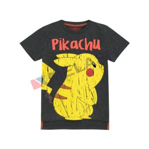 Pokemon Boys Pikachu Short Sleeve T-shirt