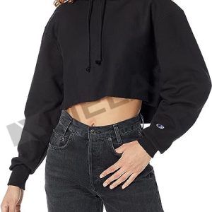 Women's Cropped Pullover Hoodie