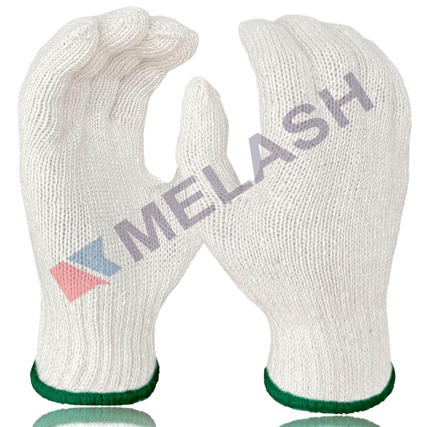 Work Gloves Men Cotton Polyester Knit BBQ Glove Liners Hand Savers for Cooking, Grilling, Gardening