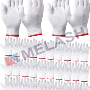 Hand Work Gloves White Cotton Liners Gloves Safety Work Gloves Liners Men Women Cotton BBQ Gloves
