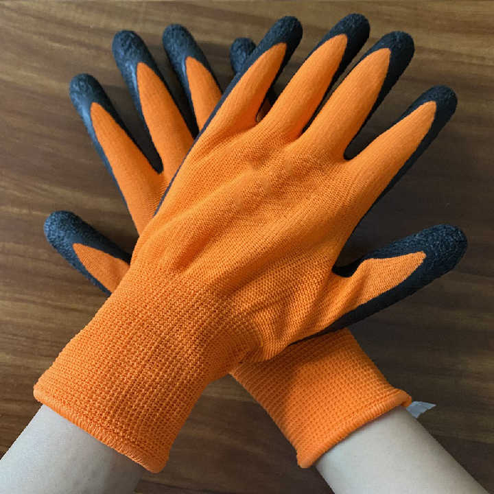 Wholesale Knitted Nylon Polyester Working Gloves