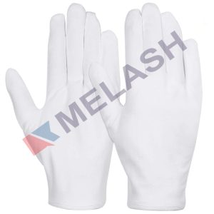 Cotton Gloves for Dry Hands, Anezus White Cotton Gloves Cloth Serving Gloves