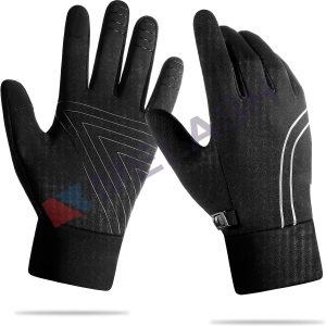 Winter Gloves for Men Women, Touch Screen Running Gloves, Waterproof Driving Glove for Texting Cold Weather Windproof