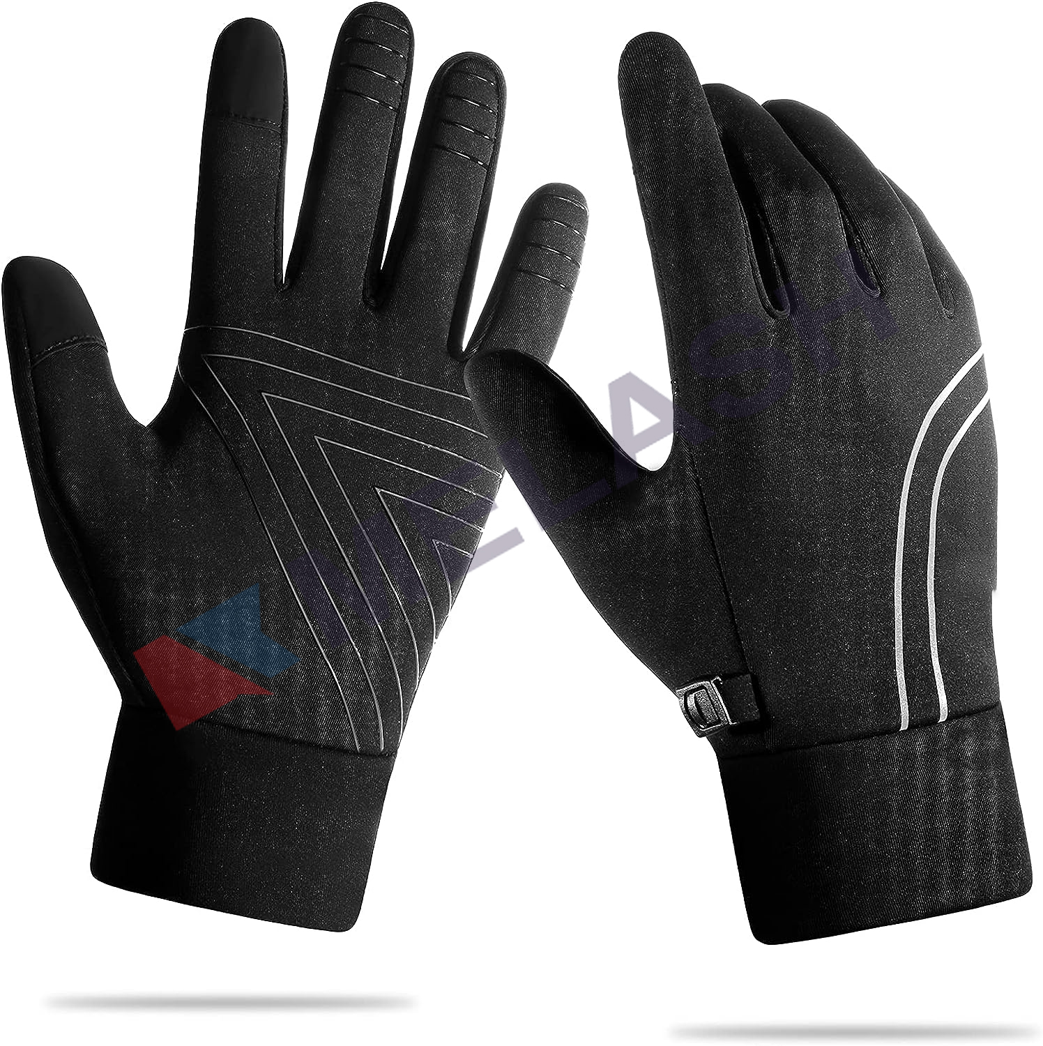 Winter Gloves for Men Women, Touch Screen Running Gloves, Waterproof Driving Glove for Texting Cold Weather Windproof