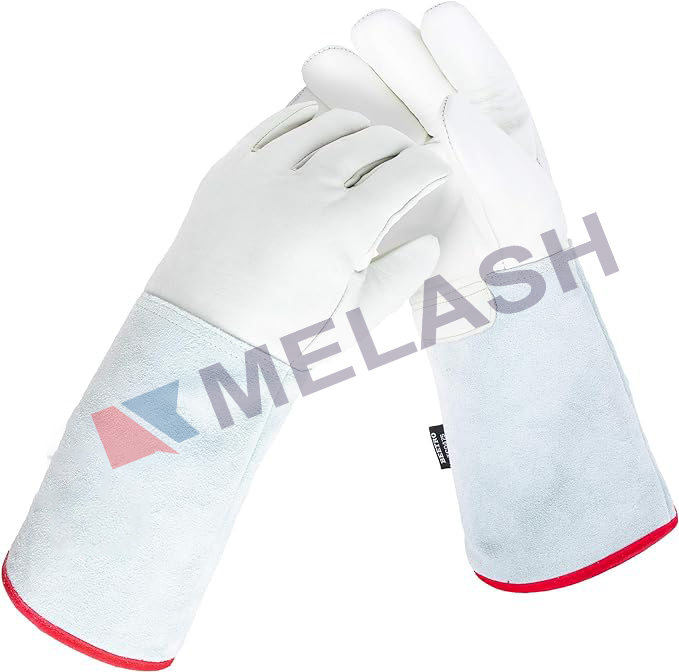 Welding Gloves for Dry Ice Handling Liquid Nitrogen Sponge