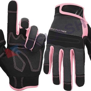 Work Gloves for Women, Touchscreen Working Glove Mechanic Gloves for Construction Yardwork Gardening