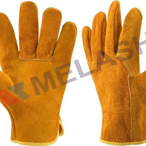 Welding Gloves,Heat/Fire Resistant Leather Forge Mig Welding Gloves