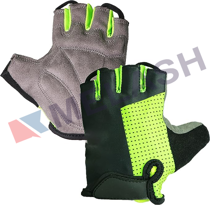 Cycling Gloves Bicycle Gloves Bicycling Gloves Mountain Bike Gloves – Anti Slip Shock Absorbing Padded Breathable Half Finger Short Sports Gloves Accessories for Men/Women