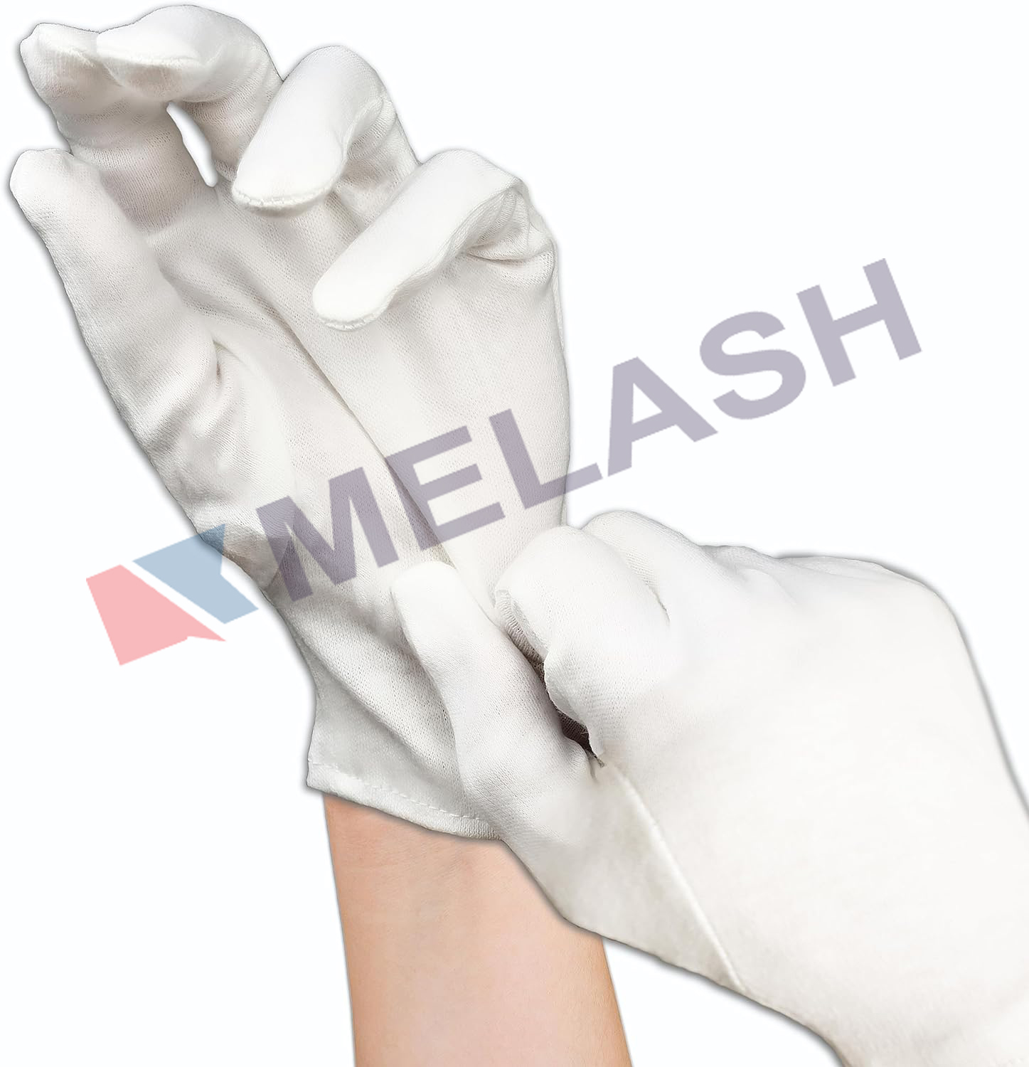 Gloves Legend White 100% Cotton Moisturizing Gloves