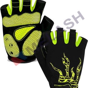 Cycling Gloves Bike Gloves for Men/Women-[5MM Gel Pad] Biking Gloves Half Finger Road Bike MTB Bicycle Gloves-for Cycling/Workout/Motorcycle/Gym/Training/Outdoor