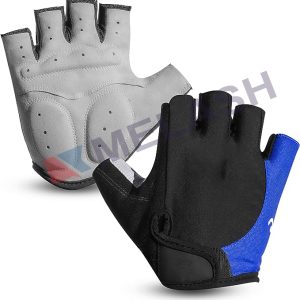 Cycling Gloves Anti-Slip Mountain Bike Gloves for Men Breathable Foam Padded Biking Gloves Shock Absorbing MTB Bicycle Gloves Half/Full Finger Guantes