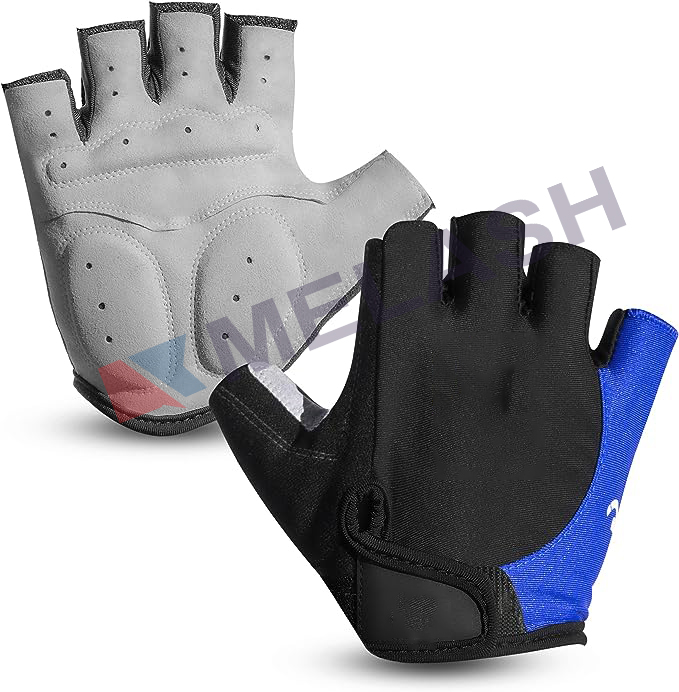 Cycling Gloves Anti-Slip Mountain Bike Gloves for Men Breathable Foam Padded Biking Gloves Shock Absorbing MTB Bicycle Gloves Half/Full Finger Guantes