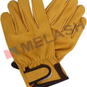 Leather Work Gloves for Men & Women,Cowhide Working gloves