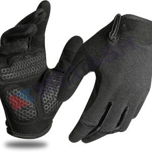 Full Fingers Workout Gloves for Men,Padded Weight Lifting Gloves with Wrist Wrap Support for Gym Fitness and Crossfit Exercise,Bodybuilding & Strength Training