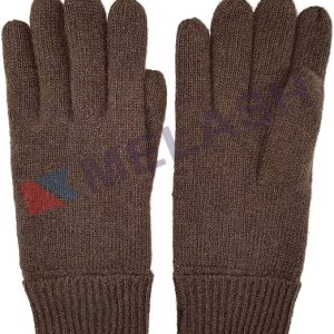 unisex Men's Pure Wool Knitted Gloves with Thinsulate Lining