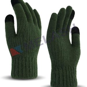 unisex Gloves Men Warm Cold Weather Glove Mens Soft Knit Fleece Gloves Thermal Outdoor Screen Touch Running