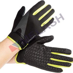 Workout Gloves, Full Palm Protection & Extra Grip, Gym Fishing Fencing Gloves for Weight Lifting, Training, Fitness, Exercise (Men & Women)