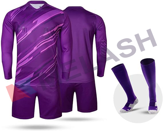Football  Custom Padded Goalkeeper Soccer Jersey and Shorts, Youth Goalie Apparel Shirt and Pants, Boys Girls Keeper Kit