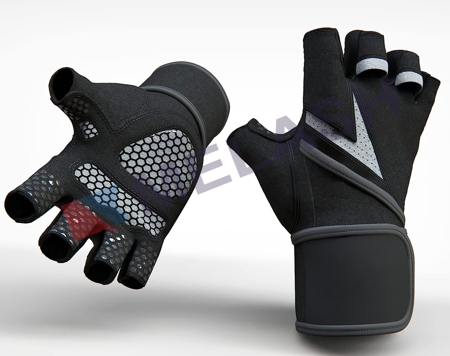 Workout Gloves for Men&Women, Lifetime Replacement Guarantee, Weight Lifting Gloves for Men&Women with Wrist Support, Extra Grip, Full Palm Protection for Weightlifting