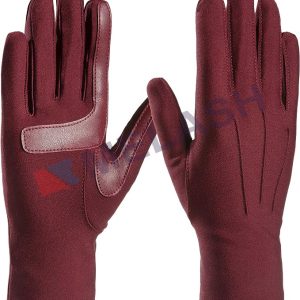 Unisex womens Spandex Cold Weather Stretch Gloves