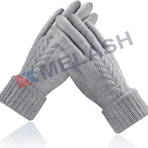 Winter Gloves for Women, Warm Touch Screen Texting Gloves, Womens Knit Glove Soft Thick Fleece Lined