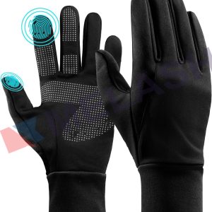 Winter Gloves Men Women Touch Screen Warm Gloves Water Resistant Windproof Thermal Gloves for Driving Running Cycling Texting