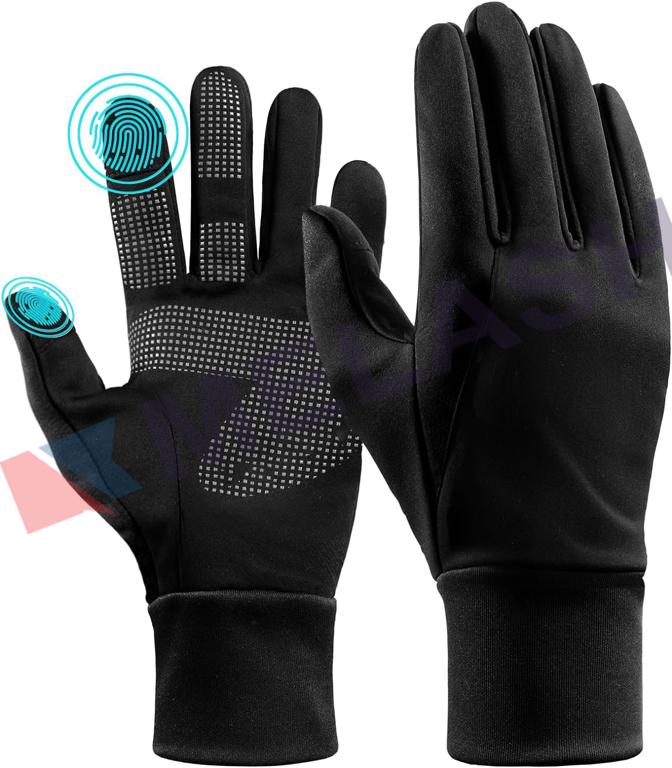 Winter Gloves Men Women Touch Screen Warm Gloves Water Resistant Windproof Thermal Gloves for Driving Running Cycling Texting
